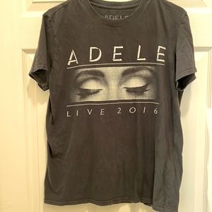 Adele 2016 Concert Tee-Size Medium